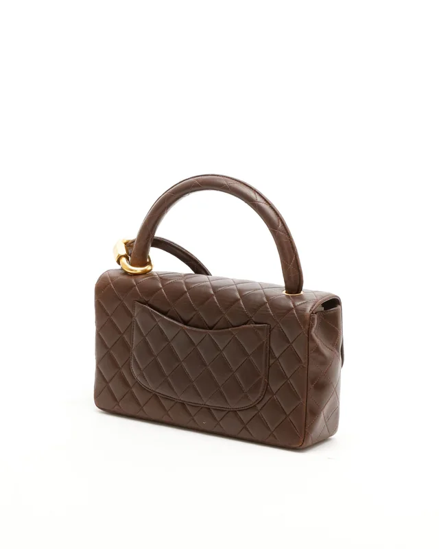 Chanel Kelly Parent and Child Flap Bag Set in Lambskin from A Retro Tale, photo 3 of 14