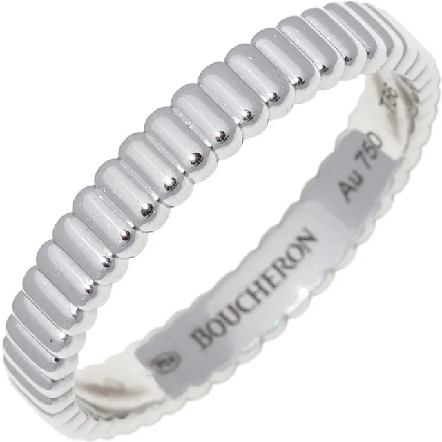 Boucheron Quatre Grosgrain Au750 Ring Size 56 from LuxUness