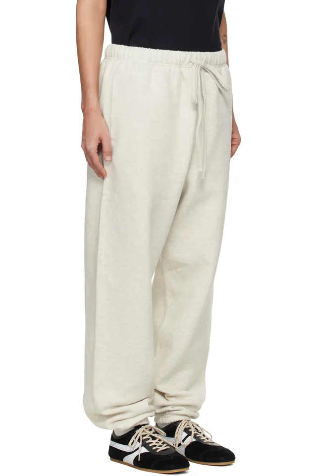 Fear of God ESSENTIALS Off-White Classic Sweatpants, photo 2 of 4 from SSENSE