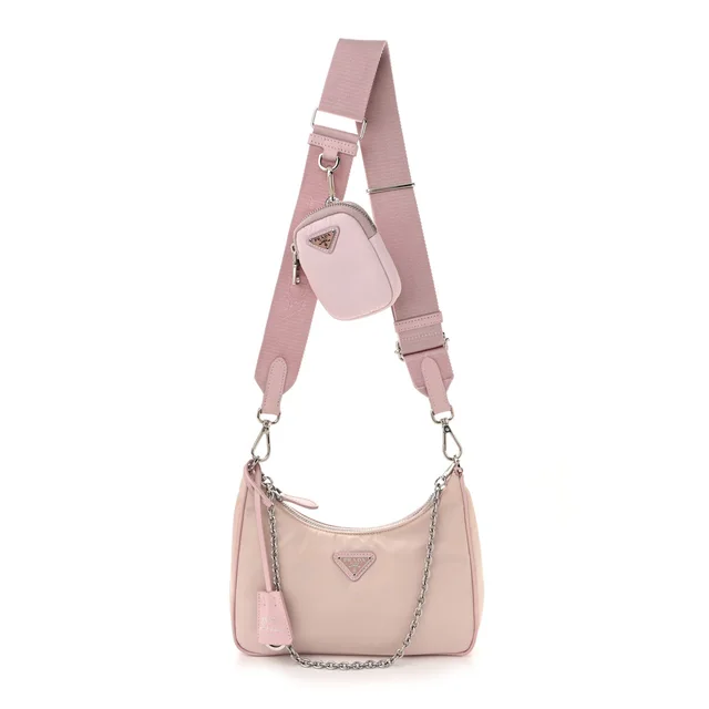 Prada Re-Edition 2005 Shoulder Re-Nylon Bag - Alabastro in Nylon from H&T
