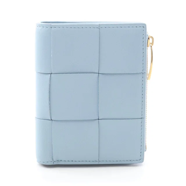 Bottega Veneta Small Cassette Leather Wallet in Leather from LuxUness
