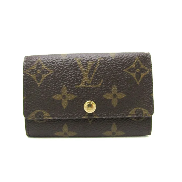 Louis Vuitton Key Case 6 M62630 Women,Men Monogram Key Case Monogram in Brown Monogram from Elady