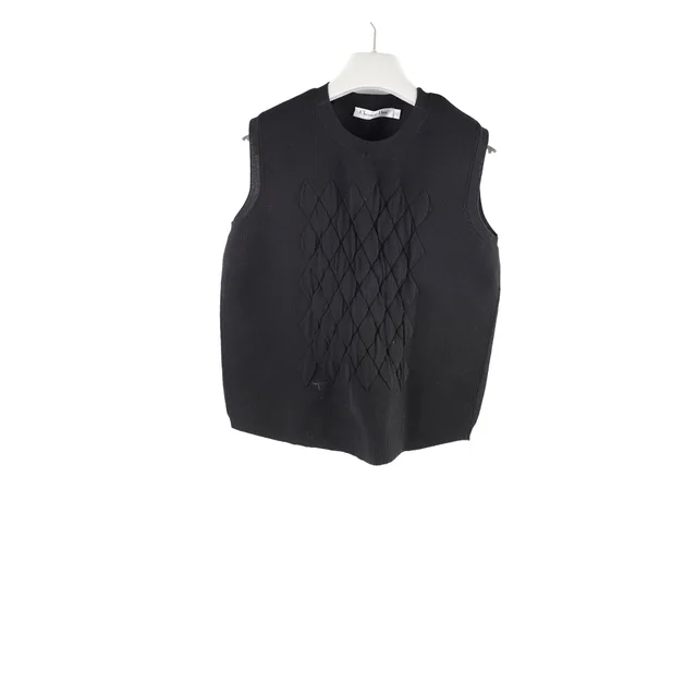 Dior Vest Size 42/ USA 10 in Black from The Purse Affair