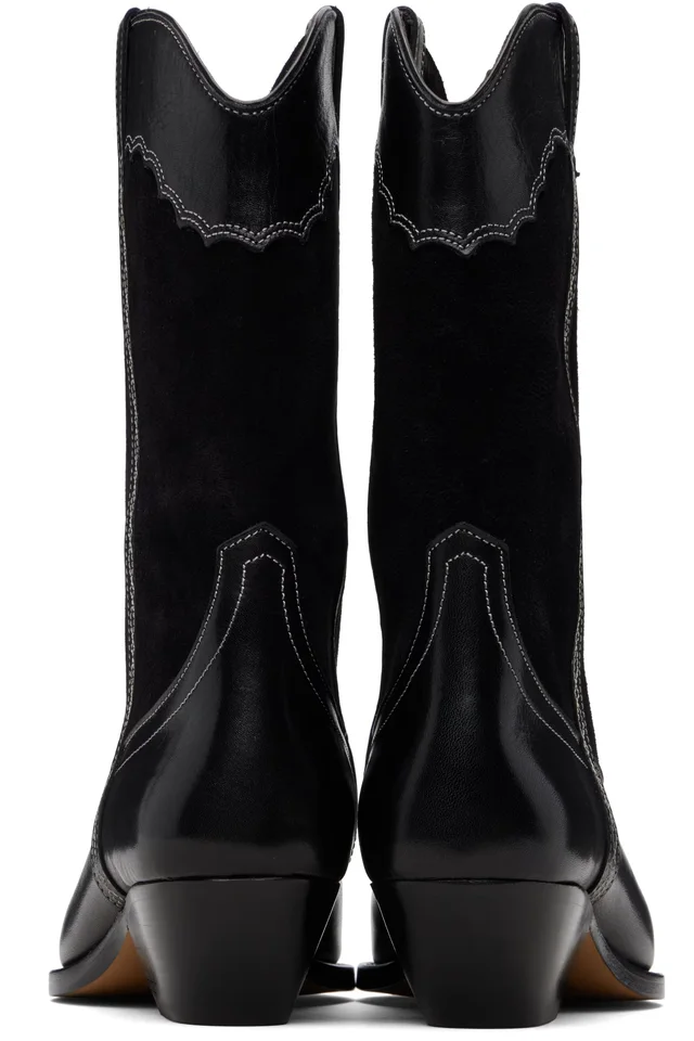 Isabel Marant Black Duerto Boots, photo 2 of 2 from SSENSE