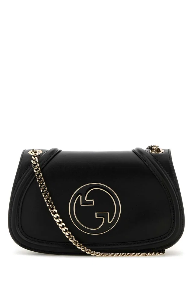 Gucci Blondie Shoulder Bag — Black in Black Calfskin from HEWI