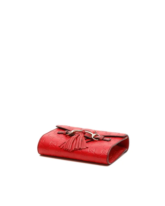 Gucci Mini Emily Guccissima Crossbody Bag in Leather from A Retro Tale, photo 5 of 7