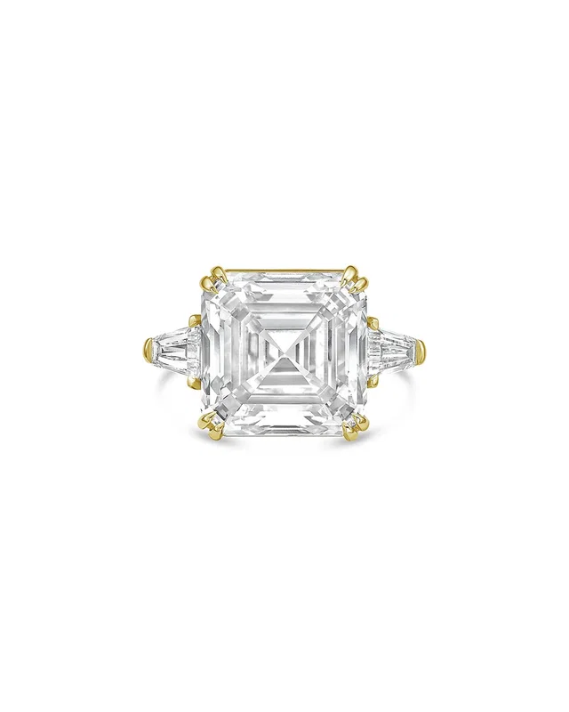 Diana M Lab Grown Diamonds Diana M. 18K 5.50 ct. tw. Lab-Grown Diamond Ring, image 1 of 1 from Gilt
