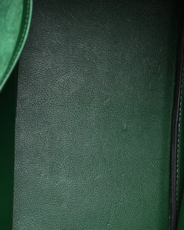 Hermès Birkin 35 Epsom Vert Bengale Bag in Green Epsom leather from A Retro Tale, photo 12 of 13