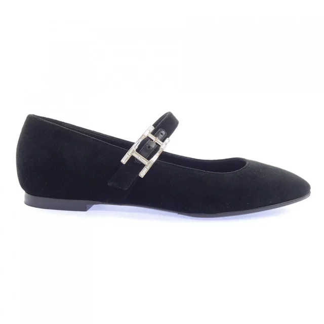 Hermès Jane Hapi Buckle Flat Shoes from The Reluxe