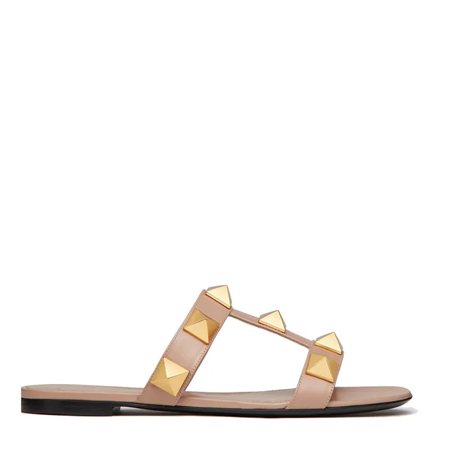 VALENTINO GARAVANI Roman 2 Strap Slide, Rose from Cultstatus, photo 1 of 1