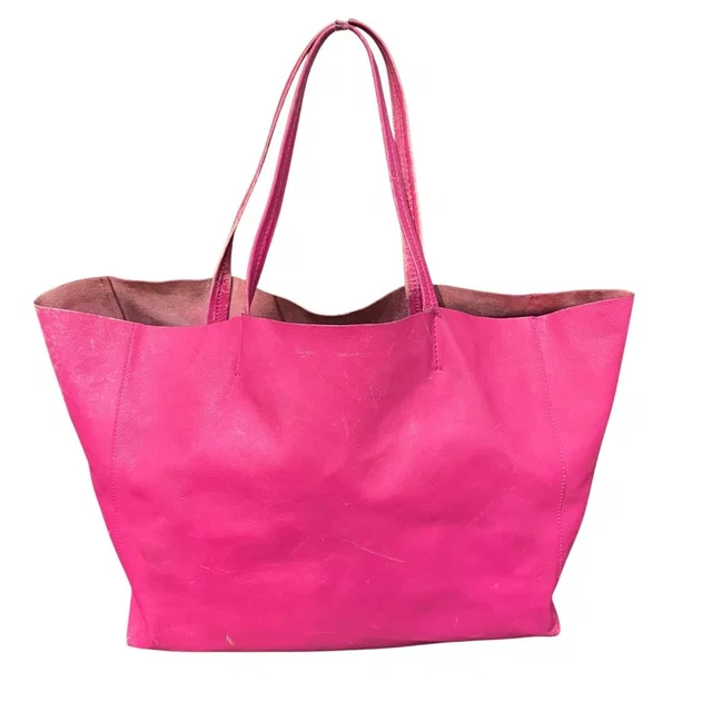 Celine Horizontal Cabas Tote Bag Lambskin in Lambskin from The Reluxe