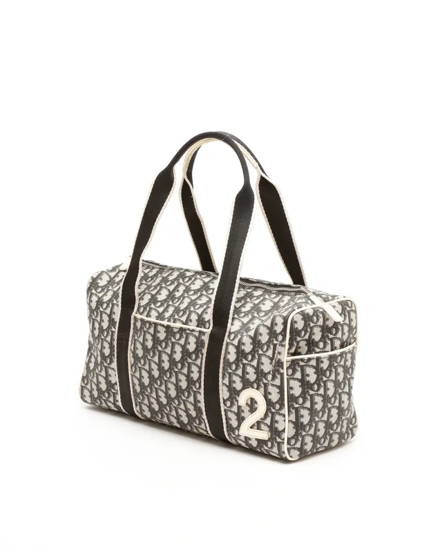 Dior Oblique Boston Bag in Canvas from A Retro Tale, photo 2 of 10