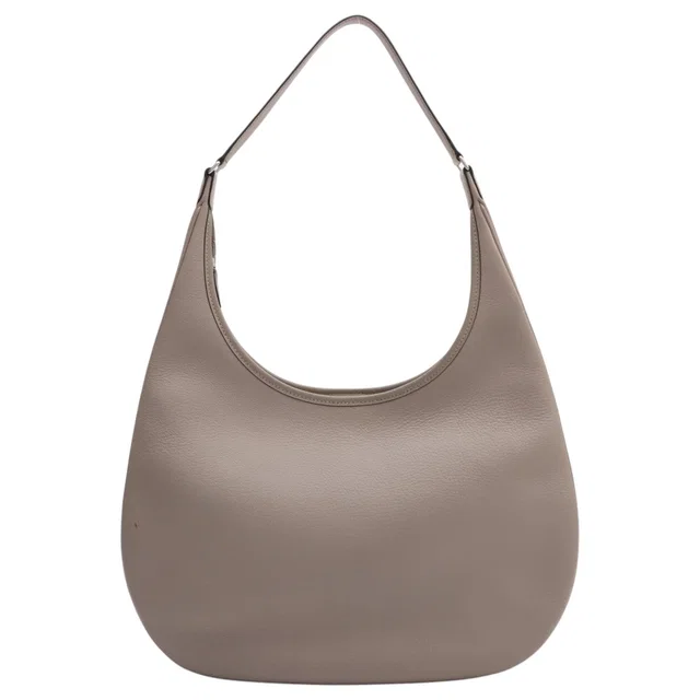 Hermès 2000 Gault Trutiers Gray in Grey Clemence leather from VINTAGE QOO TOKYO