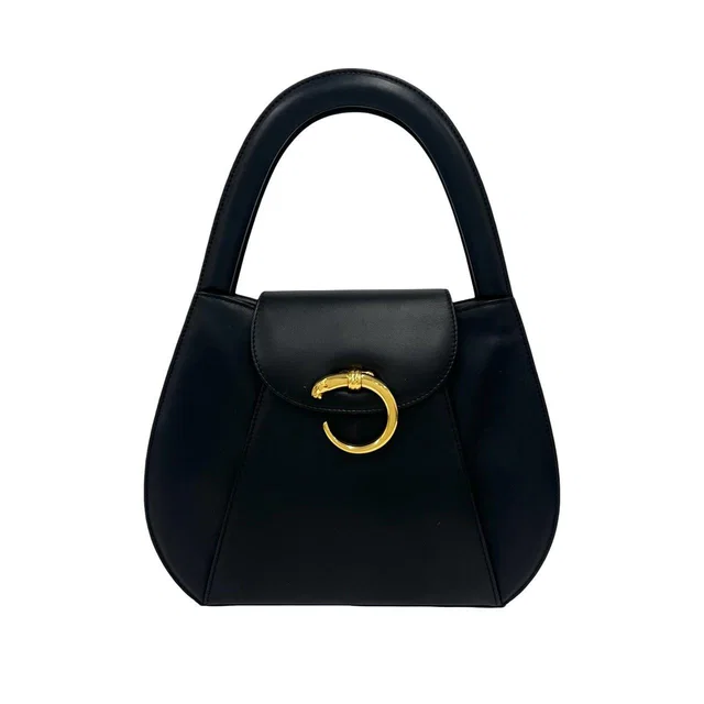Cartier Panthere Leather Handbag in Leather from LuxUness