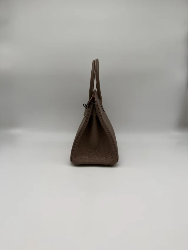Hermès Birkin 30 Etoupe Togo Palladium Hardware in Taupe Togo leather from Luxury Promise, photo 8 of 11