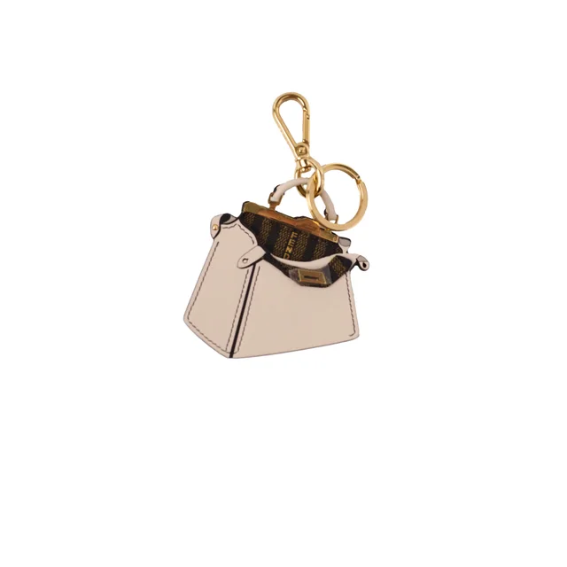 Fendi Peekaboo Charm Biege in Leather from The Purse Affair