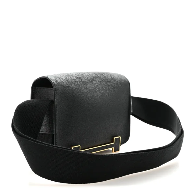 Hermès Chevre Mysore Geta Black in Black Goatskin from FASHIONPHILE, photo 3 of 10