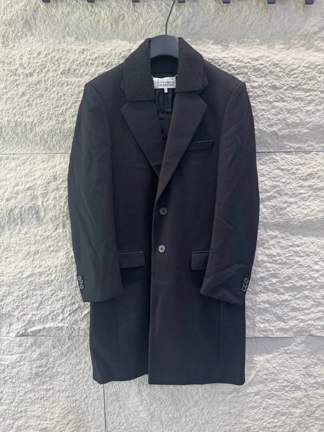 Maison Margiela Cashmere/Wool Coat Black Size 44 in black Cashmere from Grailed