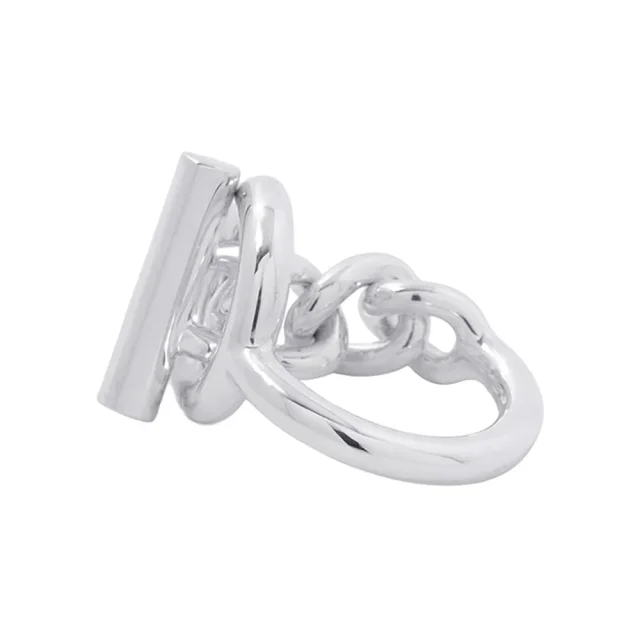 Hermès Croisette Ring Size GM/53/#13 SV925 from GALLERY RARE, photo 2 of 10