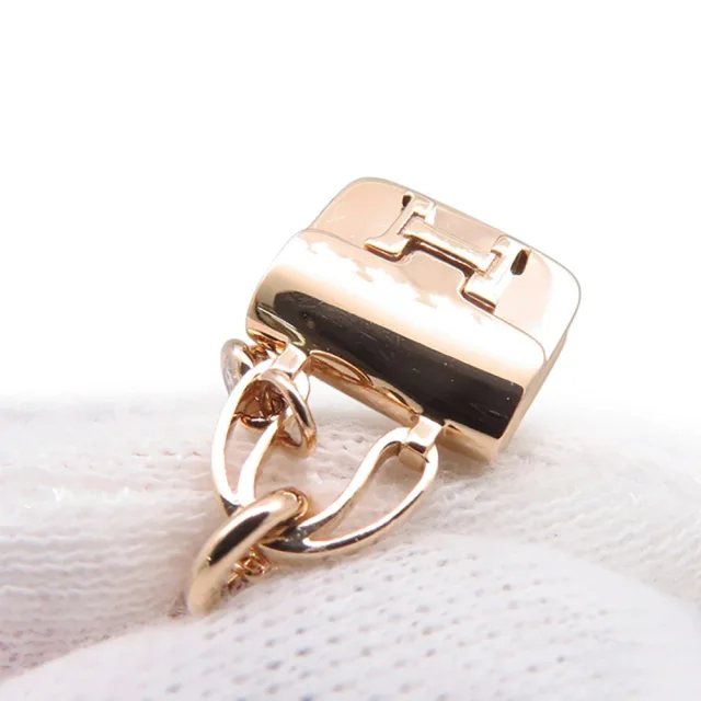 Hermès Constance Amulette Necklace 1PD 18K Pink Gold in Pink from GALLERY RARE, photo 6 of 11