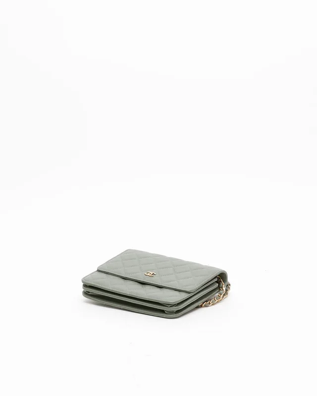 Chanel Square Caviar Wallet On Chain Bag in Caviar leather from A Retro Tale, photo 4 of 12
