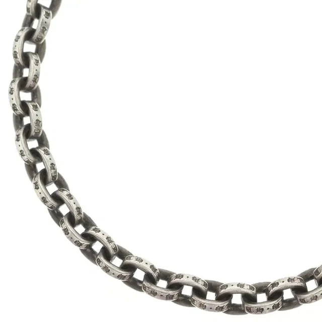 Chrome Hearts Paper Chain Necklace Silver in multicolor from Grailed