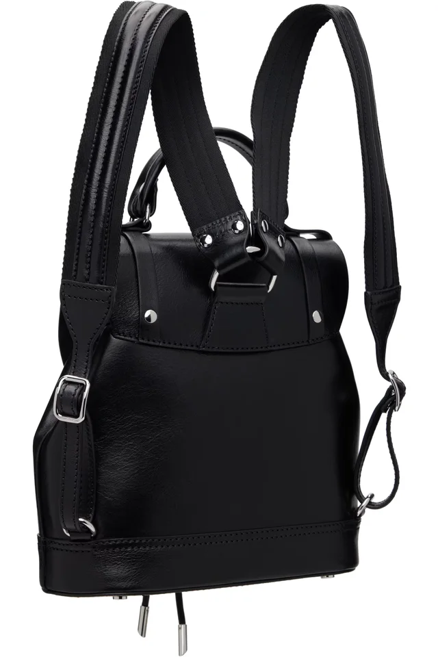 Vivienne Westwood Black Max Small Backpack, photo 3 of 4 from SSENSE