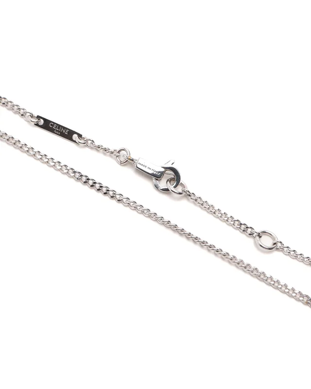 Celine Rhinestone Triomphe Necklace from A Retro Tale, photo 4 of 4