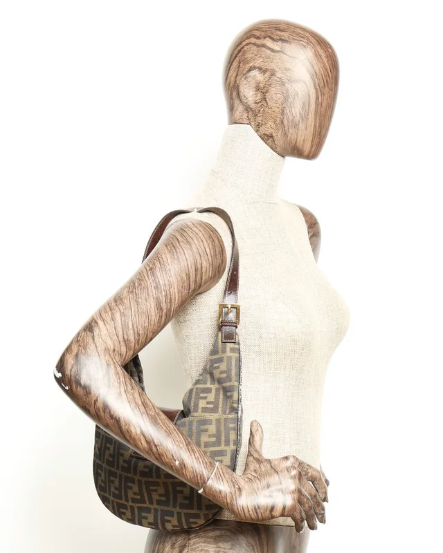 Fendi Zucca Shoulder Bag in Canvas from A Retro Tale, photo 8 of 8