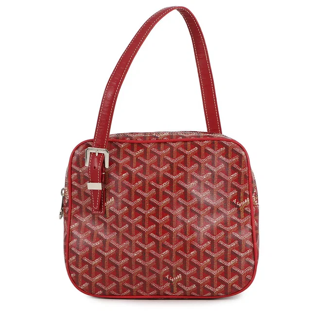 Goyard Jonah Red PVC Size MM in Red from GALLERY RARE
