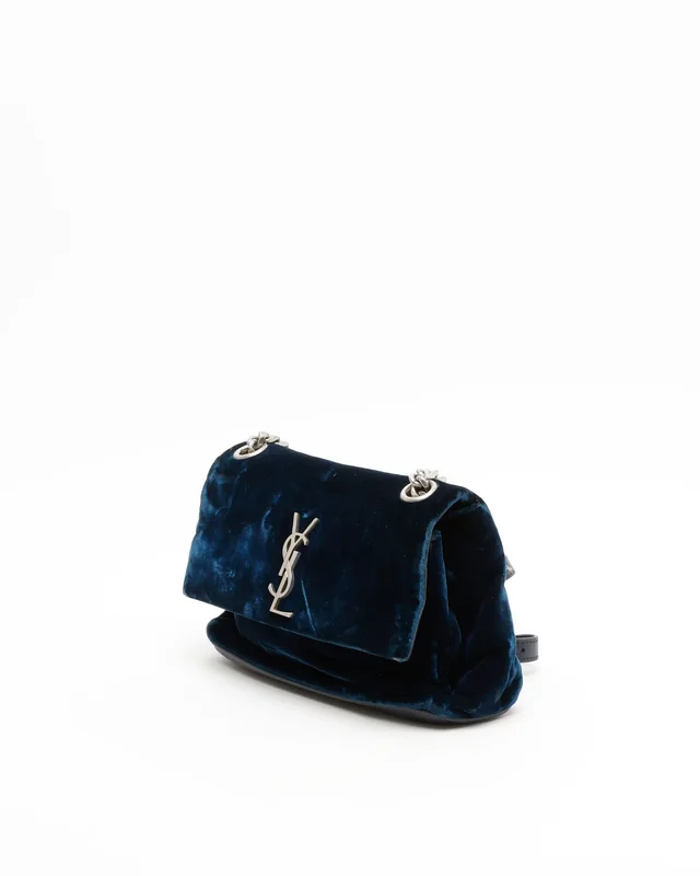 Saint Laurent Small Velvet West Hollywood Bag in Velvet from A Retro Tale, photo 2 of 9