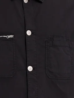 Stone Island Stretch cotton twill shirt in 97% Cotton, 3% Elastane, photo 5 of 5 from LUISAVIAROMA