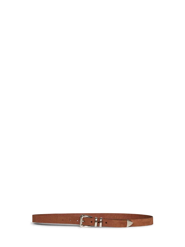 Brunello Cucinelli Reversible Calfskin Leather Belt — Brown Calf in Brown Calfskin from HEWI