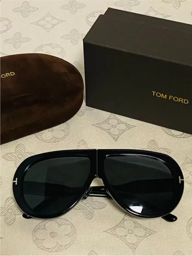 Tom Ford Men’s Black Aviator Sunglasses - Classic Uv Protection in black from Poshmark