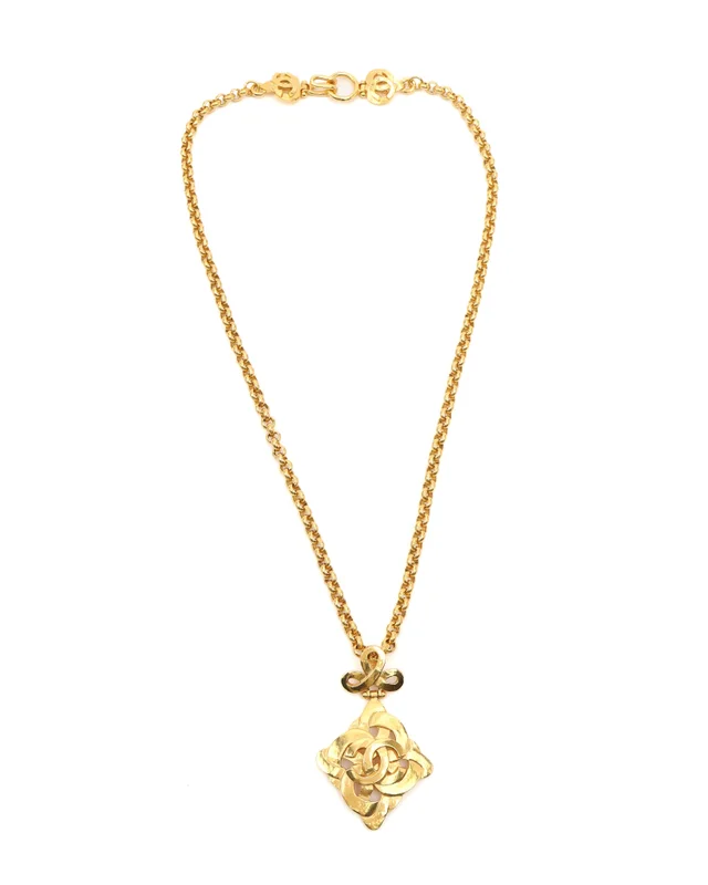 Chanel Coco Mark Necklace from A Retro Tale, photo 2 of 4