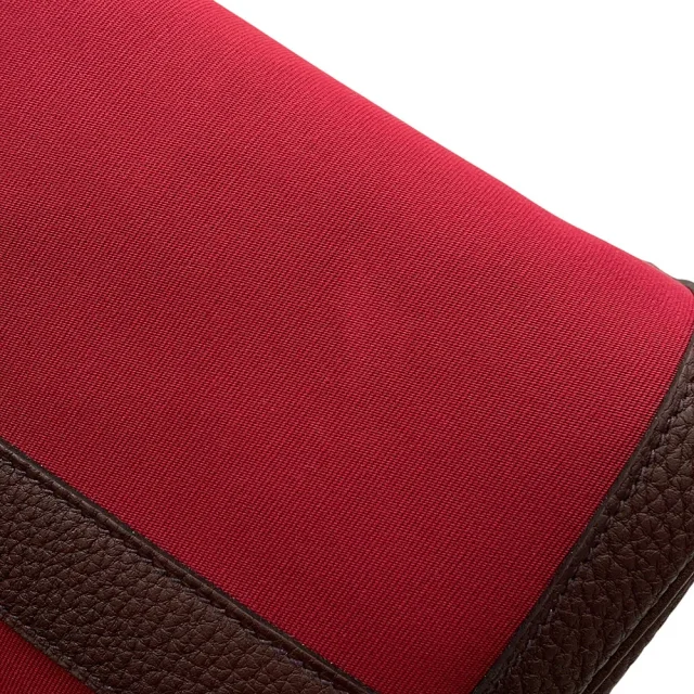 Hermès Garden Party Verso Ruby/RougeSellier/Rose Bubble Gum Toile Officier Negonda Leather Size TPM in Pink Leather from GALLERY RARE, photo 6 of 10