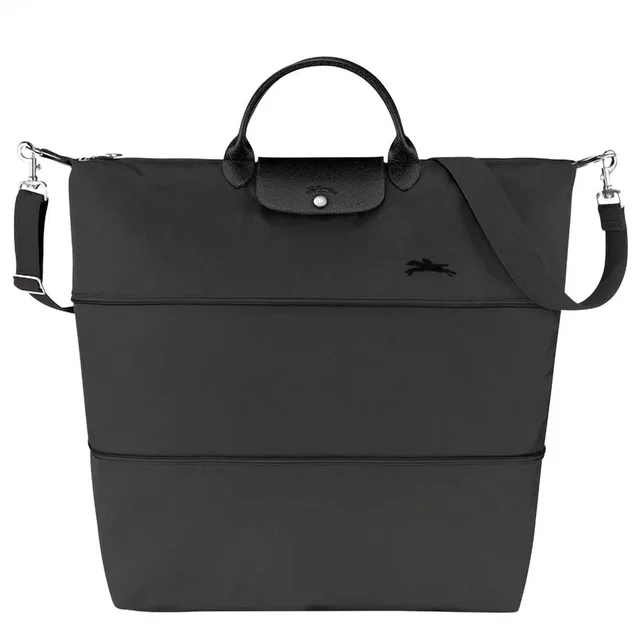 Longchamp Le Pliage Expandable Duffle Bag With Shoulder Strap in Nylon from Snagged&Bagged