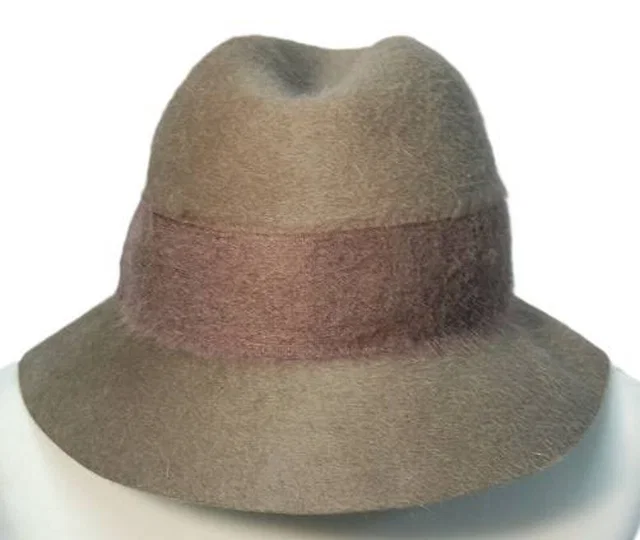 Loro Piana Cashfelt Trilby Hat in Grey from Oxfam Online Shop