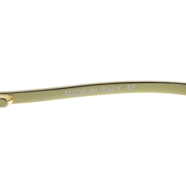Celine Macadam Plate Rimless Sunglasses Gold/Pink in Pink from VINTAGE QOO TOKYO, photo 9 of 10