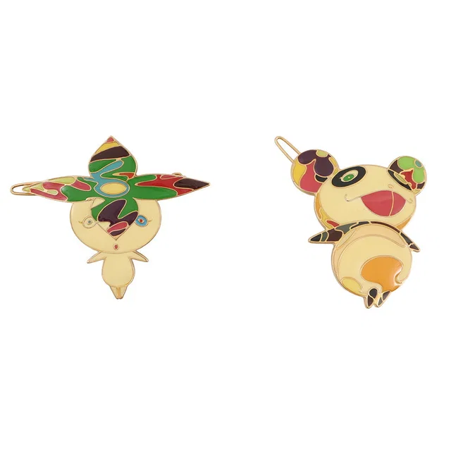 Louis Vuitton Barrette Flower Hat Man/Panda MulticolorM92595 Metal from GALLERY RARE