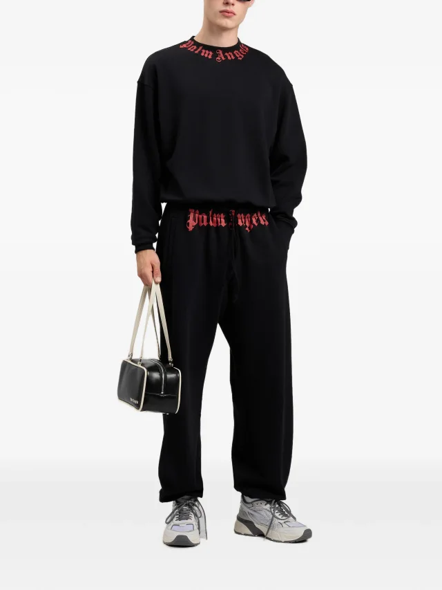 Palm Angels neck logo sweatshirt, photo 2 of 2 from FARFETCH