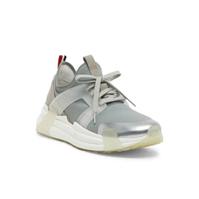 Moncler Men's Lunarove Gray Silver Designer Shoes, Sz 43/Us 10 in gray from Poshmark