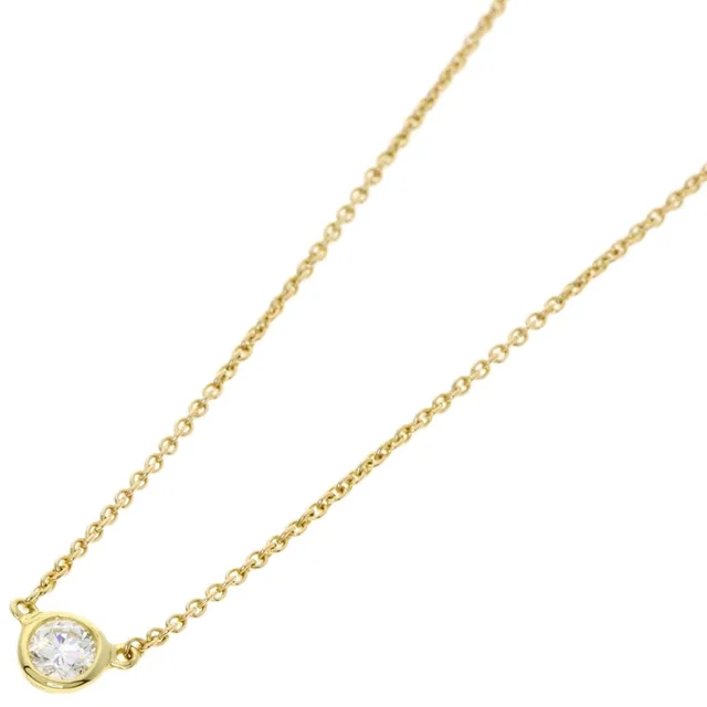 Tiffany & Co. by the Yard Diamond Necklace 18K Yellow Gold in Yellow from The Reluxe