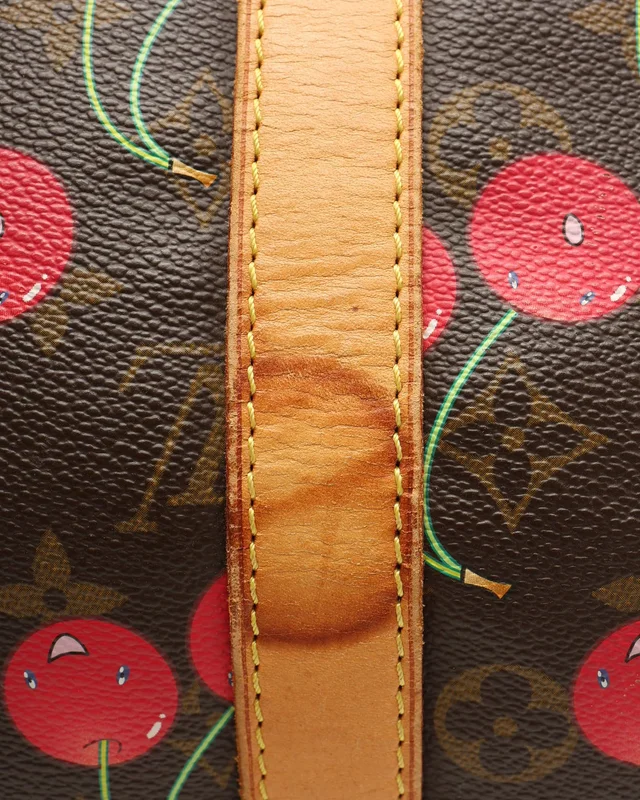 Louis Vuitton Keepall 45 Cerises Cherry Limited Edition Takashi Murakami Weekend Bag from A Retro Tale, photo 6 of 12