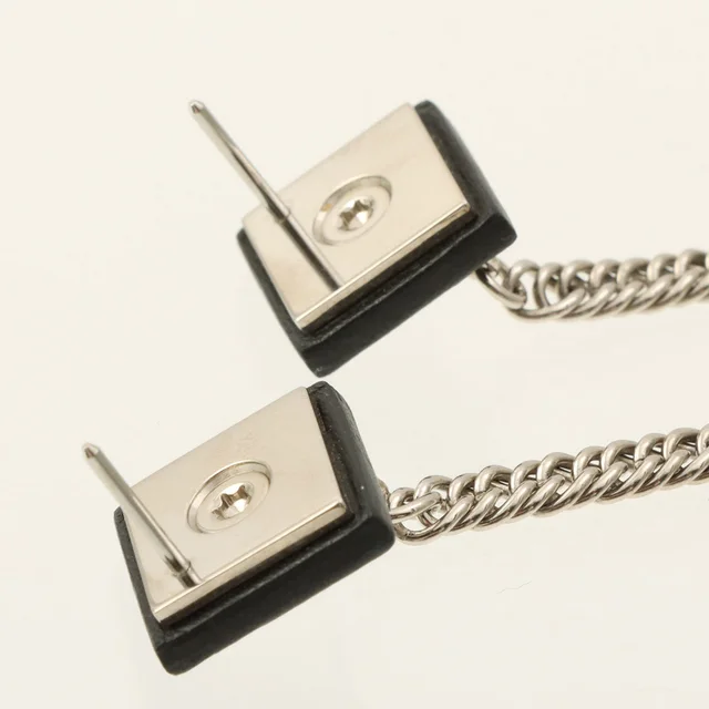 Hermès Gourmet Etchet Saint? Wait: Let's parse: グルメットエケストル シルバー/ブラック from VINTAGE QOO TOKYO, photo 2 of 2