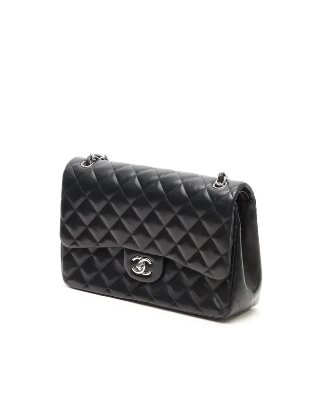 Chanel Classic Jumbo Double Flap Bag in Lambskin from A Retro Tale, photo 2 of 10