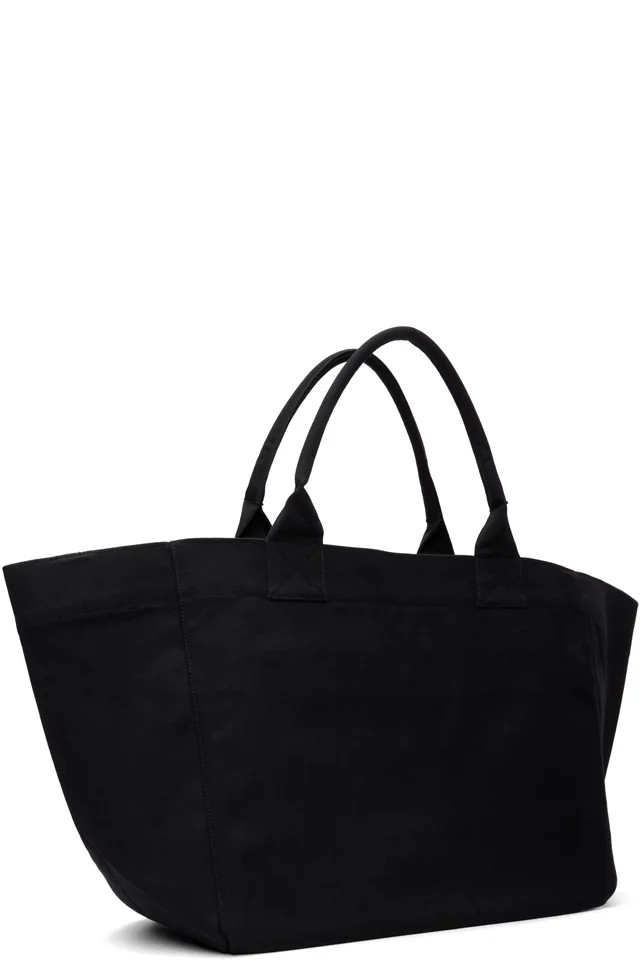 GANNI Black XXL Cherry Tote, photo 3 of 4 from SSENSE