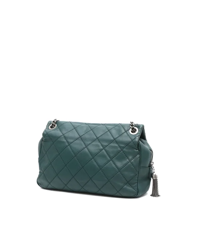 Chanel Paris Edinburgh Jumbo Coco Sporran Flap in Woven leather from A Retro Tale, photo 2 of 9