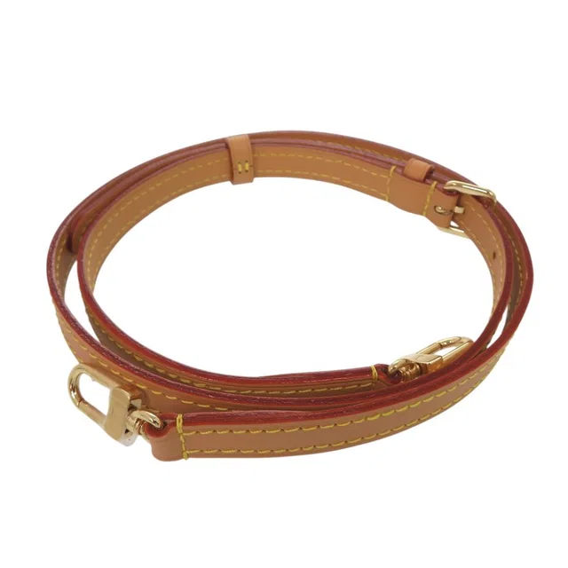 Louis Vuitton Shoulder Strap Vachetta Leather Natural in Beige Leather from The Reluxe