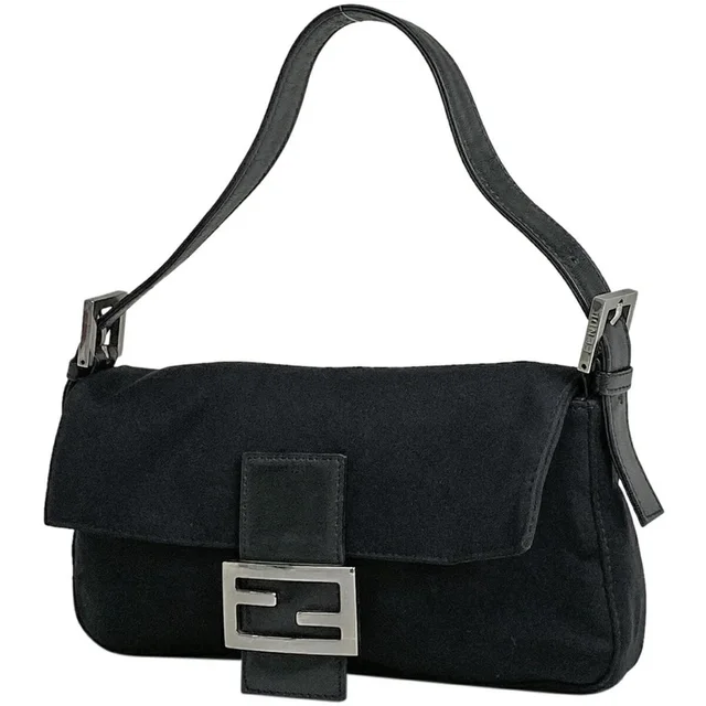 Fendi Zucca Mamma Bucket One Shoulder Hobo Handbag Shoulder Bag Black in black Canvas from Poshmark